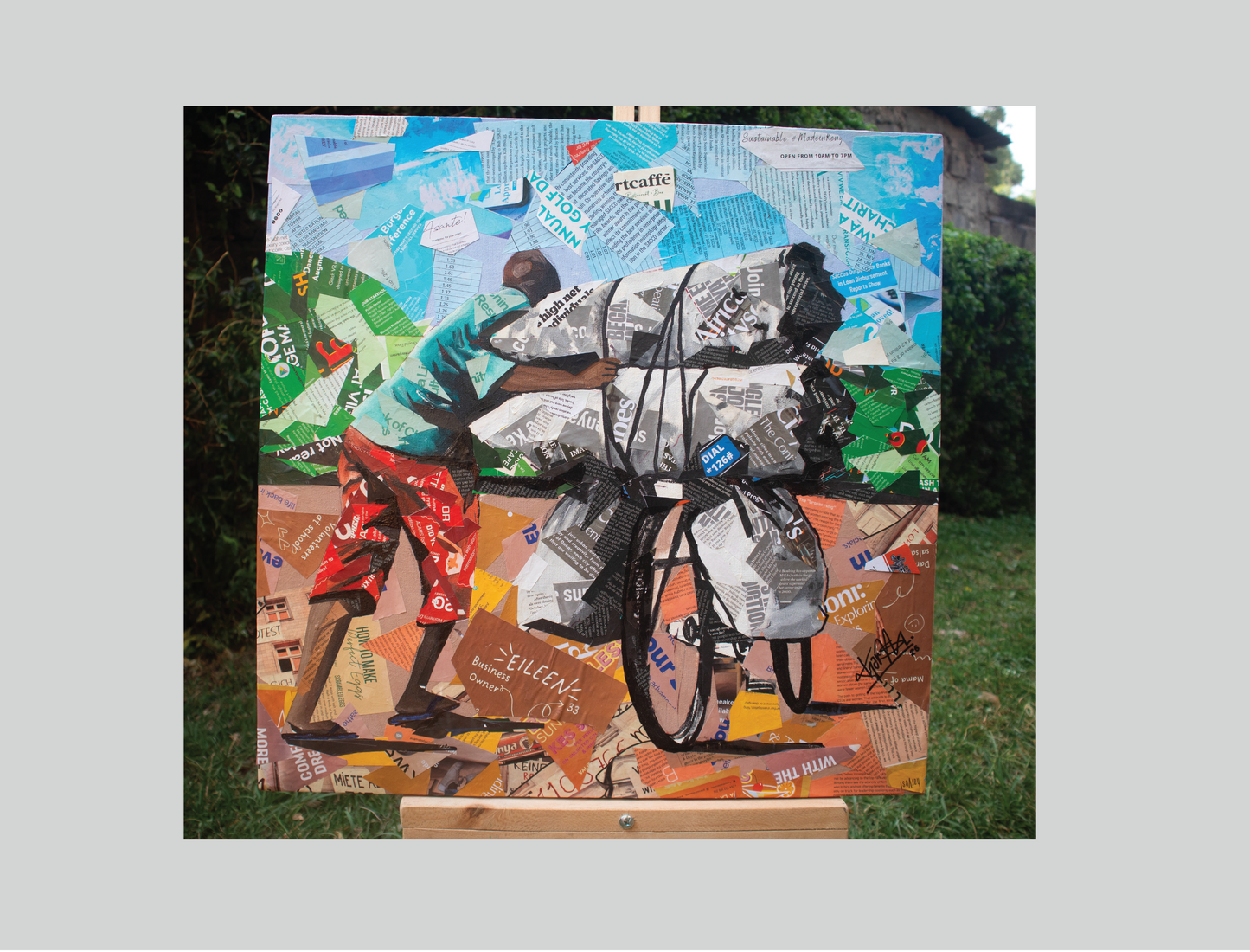 Kazi Tu - 60x60cm