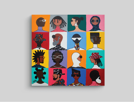 Registered Voters - 80x80cm